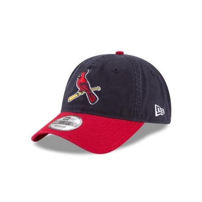 Blue St. Louis Cardinals Hat - New Era MLB Core Fit Alt 2 49FORTY Fitted Caps USA1962734